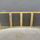 Antique 19th century fireplace screen, Bouhon Frères spark arrester