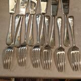 English metal fish service