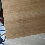 Desserte porte-vinyles sur roulettes