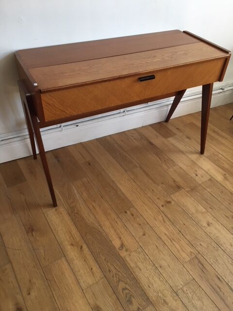 Console Scandinavian vintage feet compass