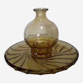 Shot decanter and serving tray