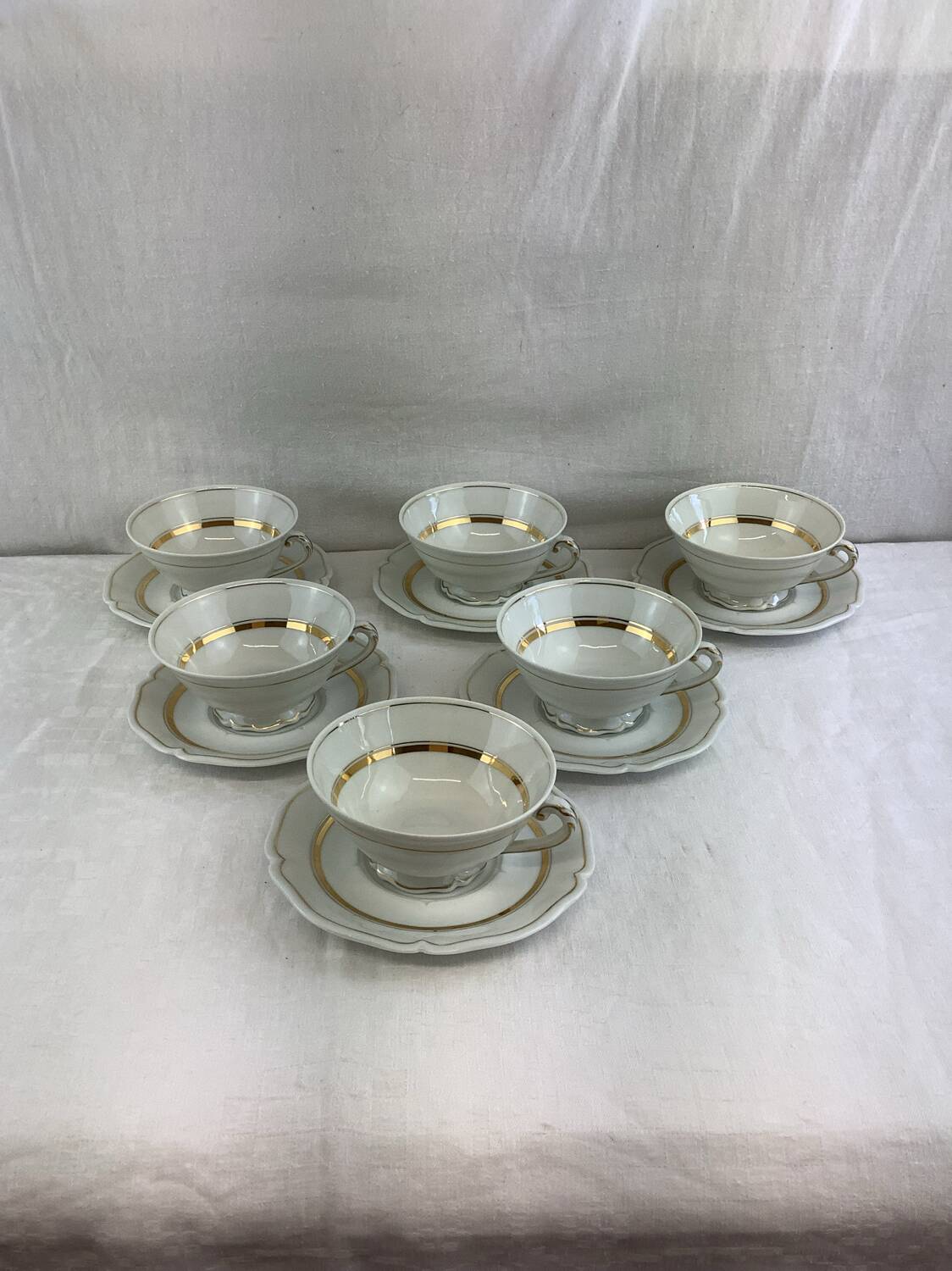 Tasses & soucoupes Porcelaine Royale Limoges