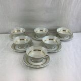 Royal Limoges Porcelain Cups & Saucers