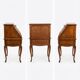 Secrétaire vintage en bois fruitier – Style Louis XV – Avec sa clé