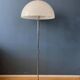 Vintage GEPO Space Age mushroom floor lamp, white acrylic glass shade.