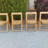 4 folding chairs