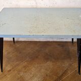 Tolix T55 kitchen table by Xavier Pauchard.