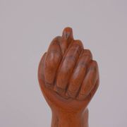 Sculpture en bois exotique