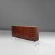 Belgian Mid-Century rosewood highboard 1960