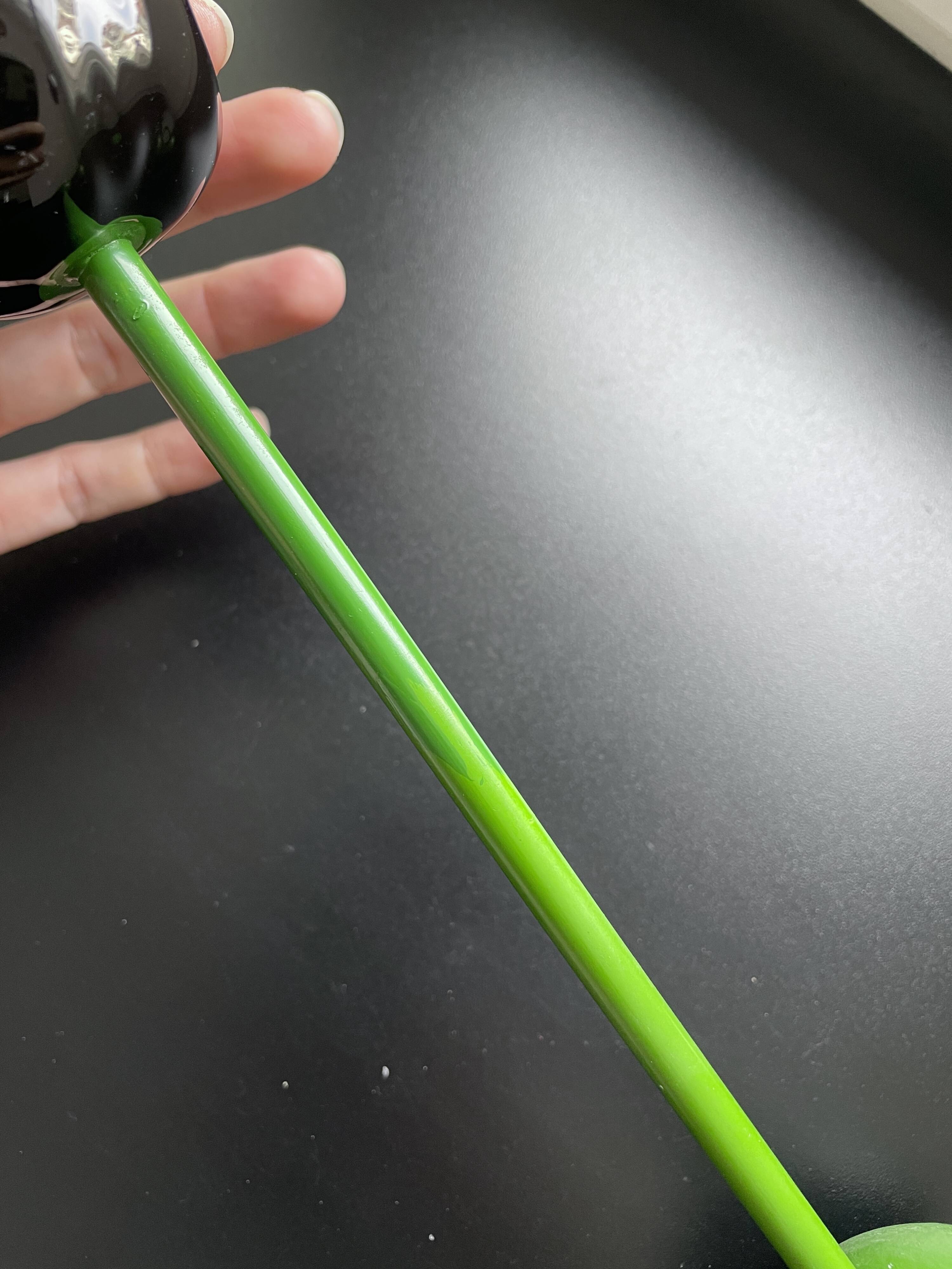 2 designer porcelain candlesticks "Tulip" - Taitu Milano - Rare vintage