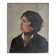 Oil on canvas portrait of a young man in profile, quality, late 19th century