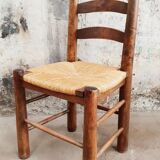 4 brutalist chairs 50s