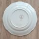 Set of flat dessert service and 6 plates l'Amandinoise St-Amand