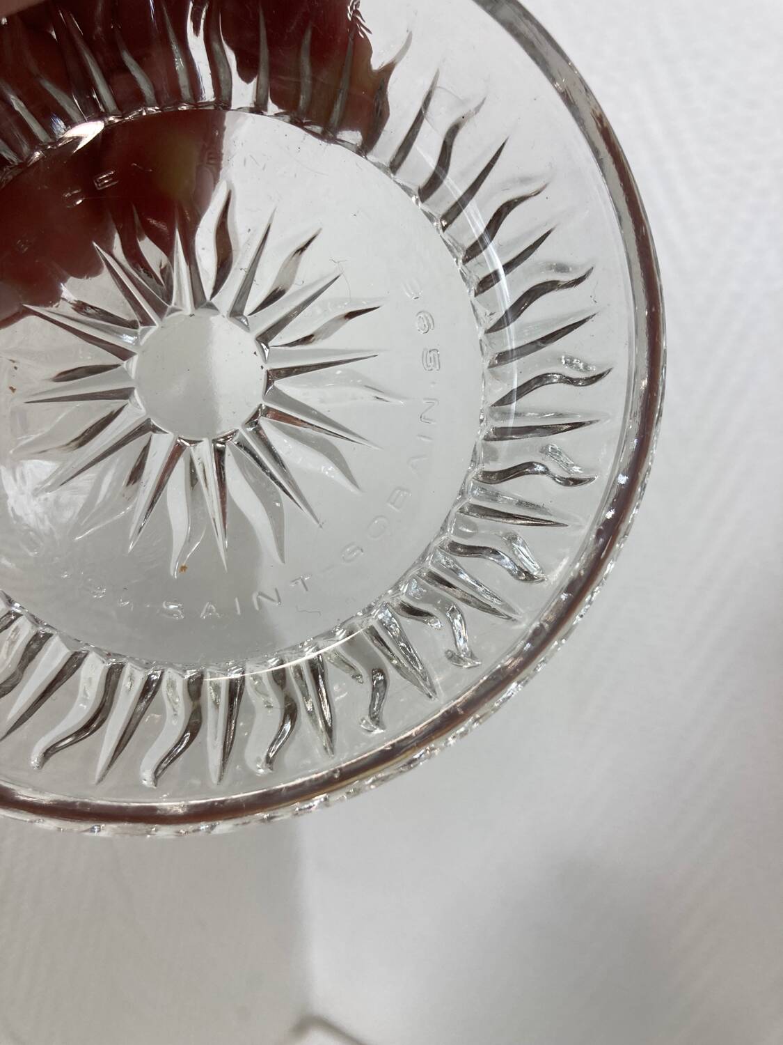 Saint Gobain glass bowl