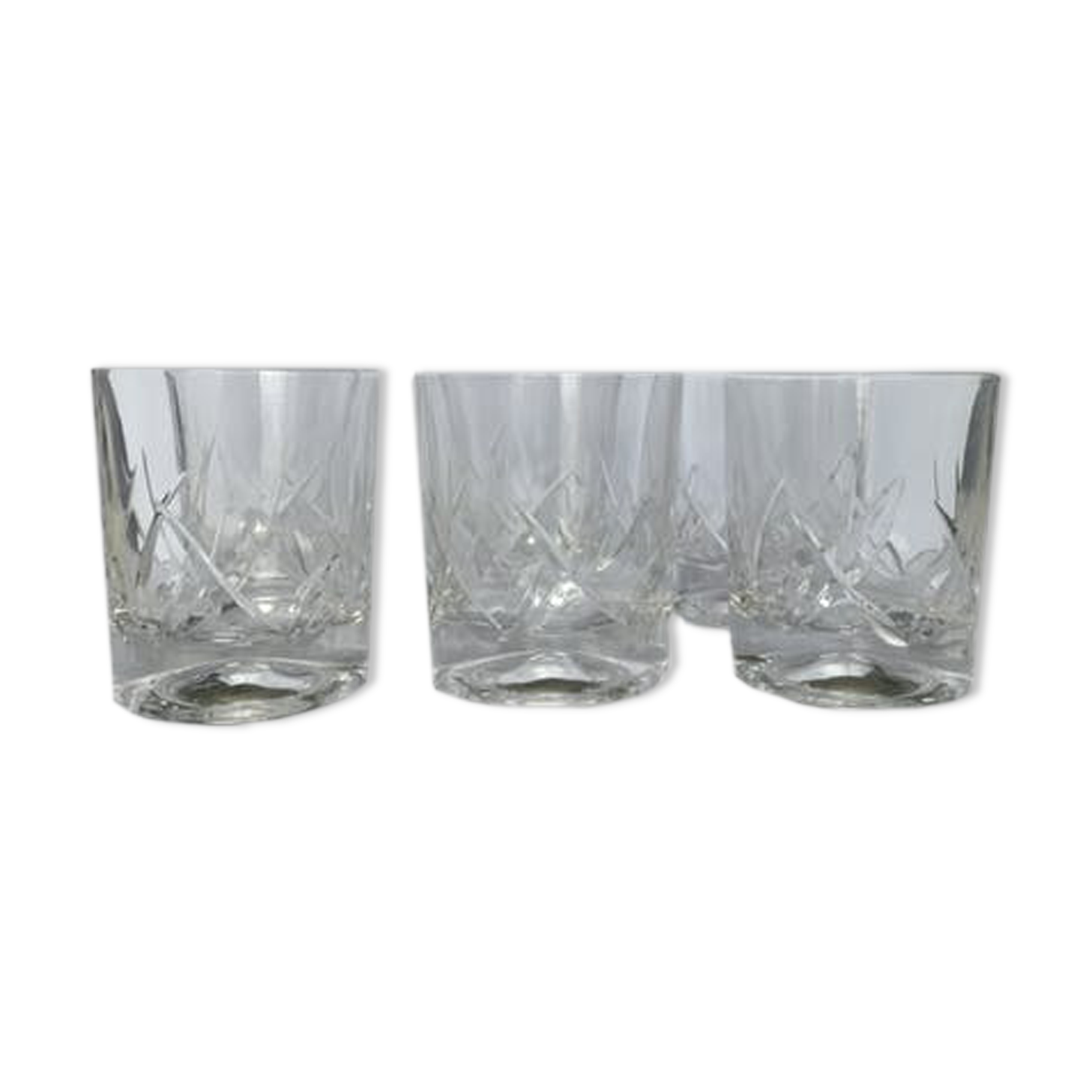 6 glasses whiskey crystal of arques
