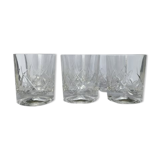 6 glasses whiskey crystal of arques