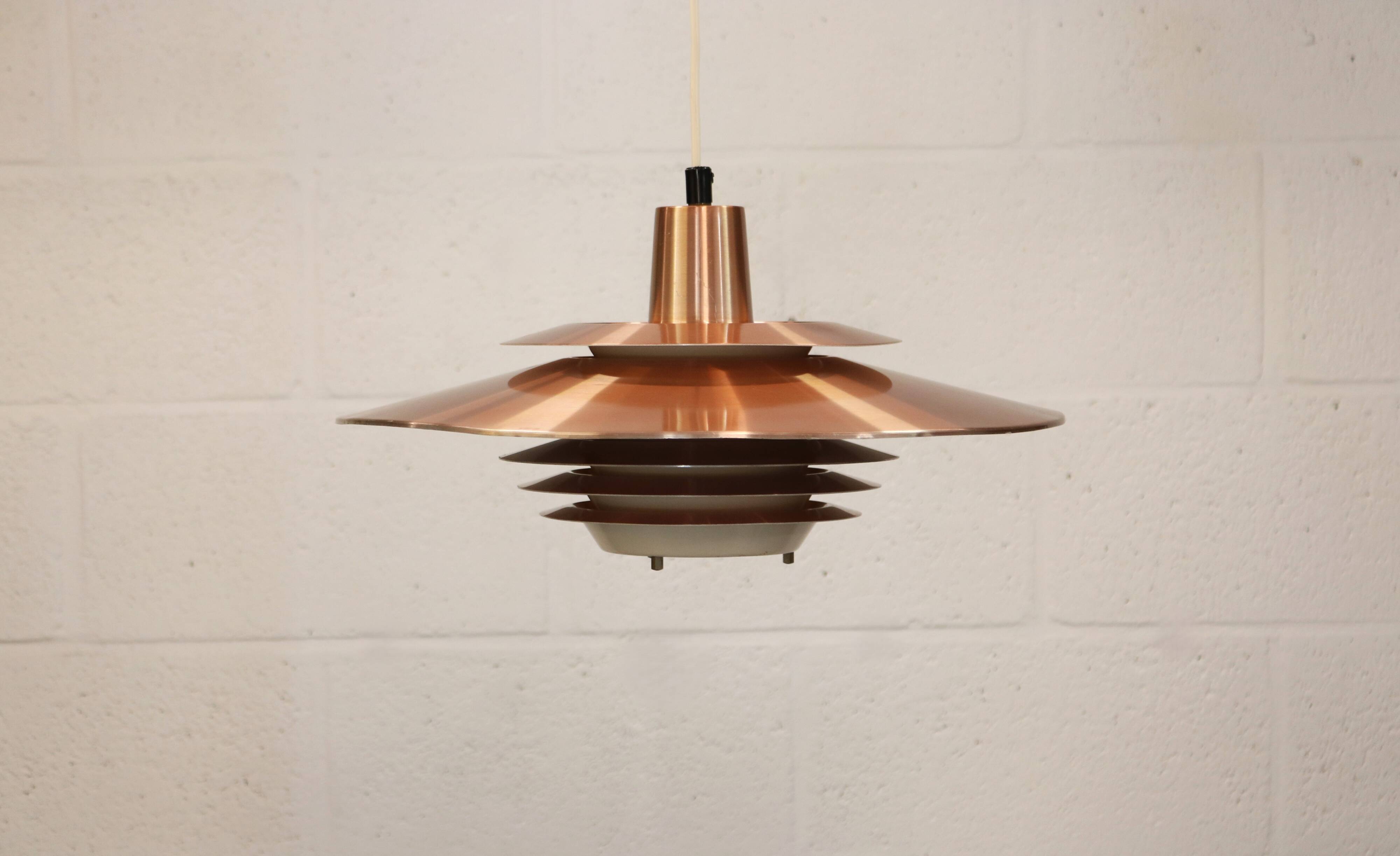 Very rare old Danish design lamp by Teknika model 410 - 60's