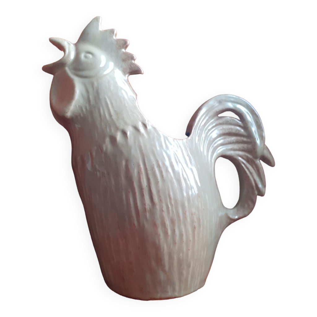 Vase Vallauris zoomorphe en forme de coq | Selency