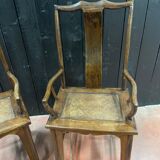 Pair of 19th century dignitary armchairs