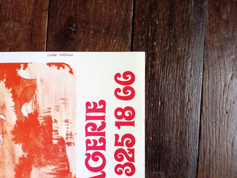 Unusual posters 1900 exhibition of 1972