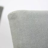 Mid-century Bauhaus Style Easy Chairs in Grey Fabric