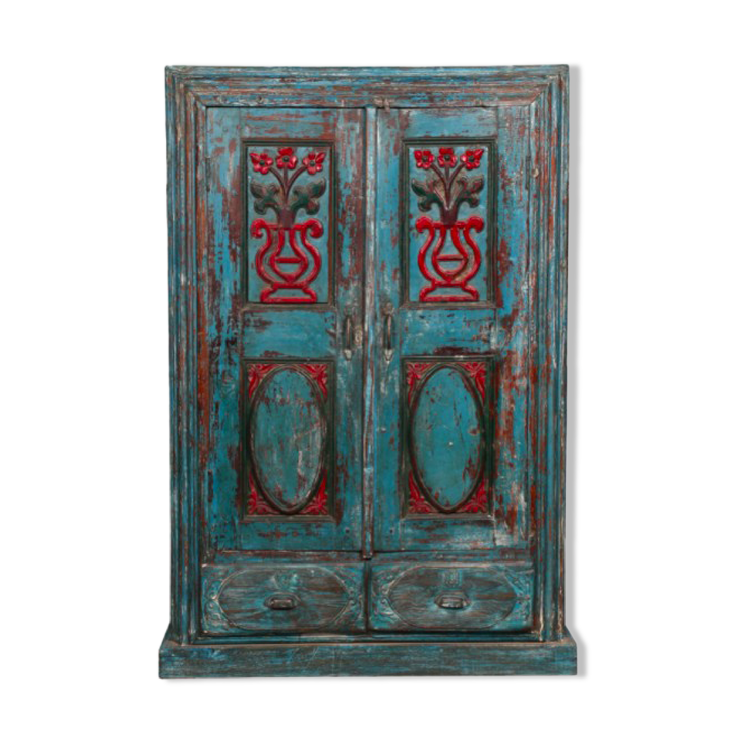 Antique teak cabinet