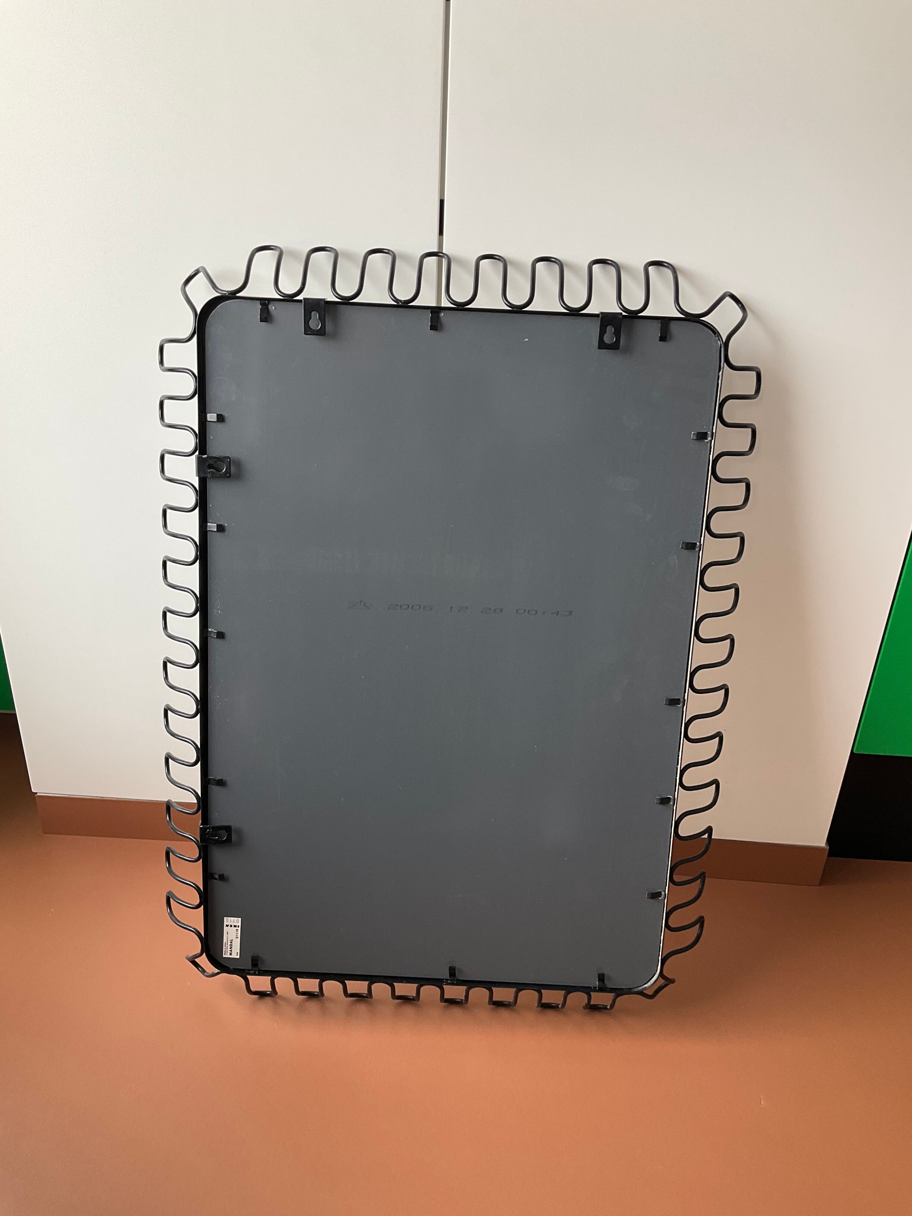 Vintage buckle mirror 58x72cm