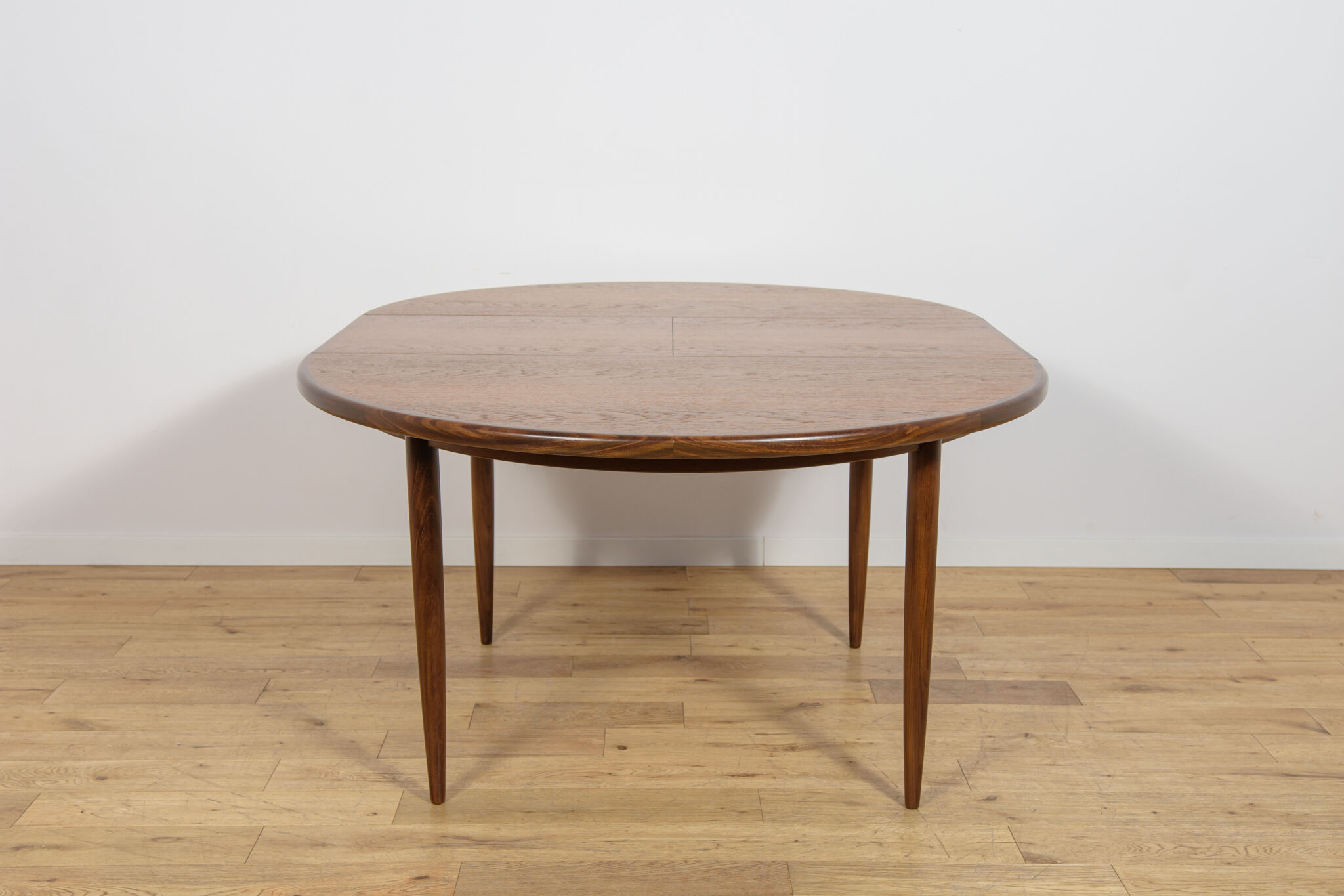 Mid-Century Round Teak Extending Dining Table from G-Plan, United Kingdom, 1960s