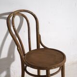 Antique Viennese-style cafe chair (circa 1920)