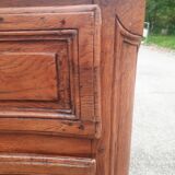 Commode en chene  d epoque Louis XV