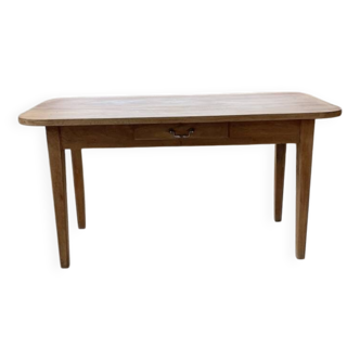 Solid oak farmhouse table 150 cm