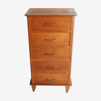 Chiffonnier en bois des années 50 - 60