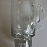XXL Pippi Bubble Pitcher by Kosta Boda Sweden 1970 in Crystal Sounding Scandinavian Carafe