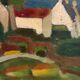 Tableau vue de la presqu’île de Quiberon, Denise Dexarch 1966