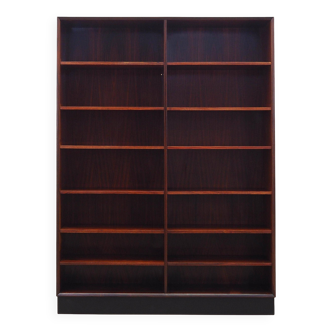 Rosewood bookcase, Danish design, 1970s, manufacturer: Hundevad