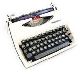 Triumph Adler Tippa white typewriter