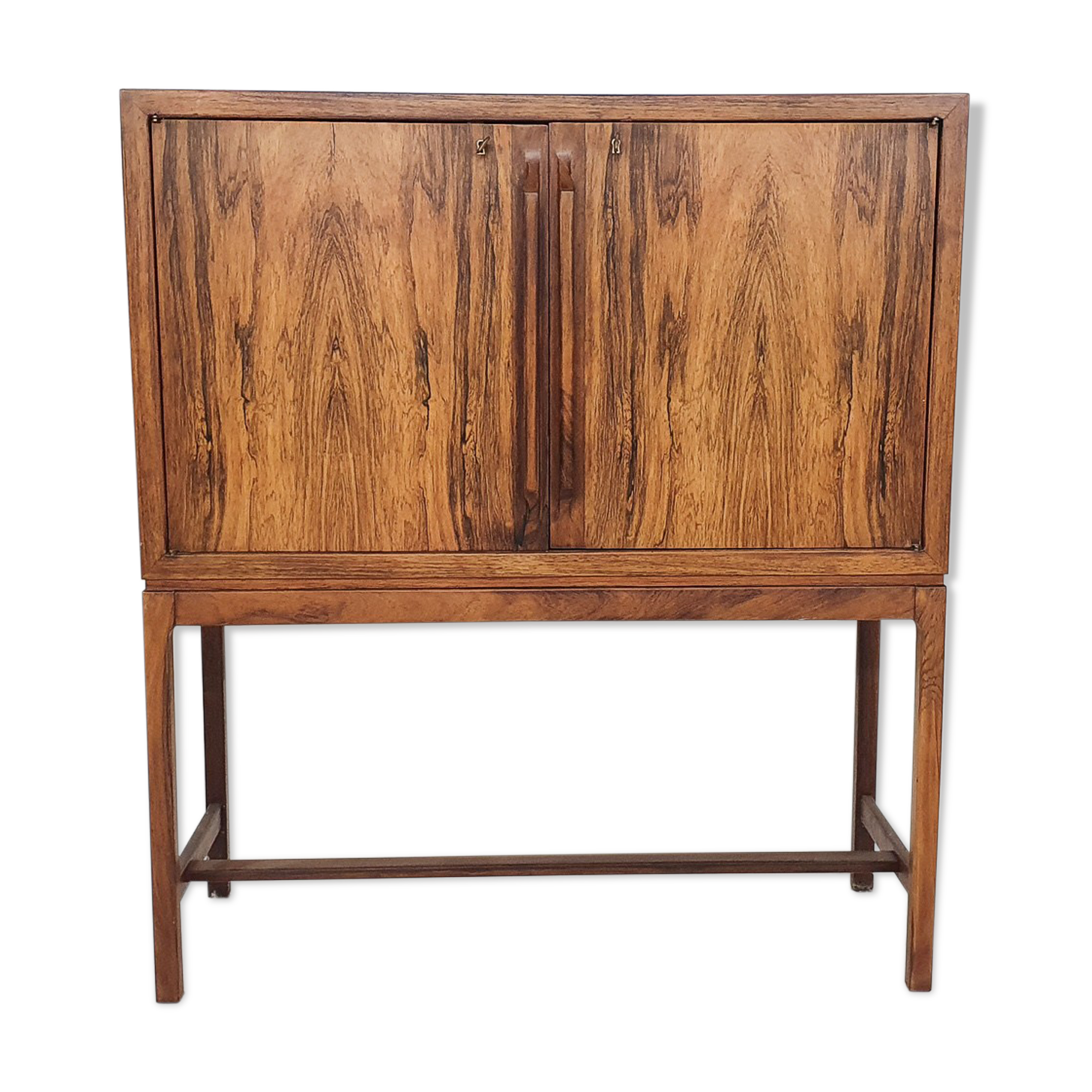 Rosewood bar cabinet by Torbjørn Afdal for Mellemstrands Møbelfabrik, Norway, 1960s