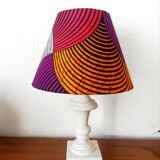 Alabaster lamp and Wax lampshade