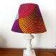 Alabaster lamp and Wax lampshade