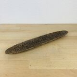 Vintage palm wood pocket tray