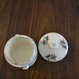 Blue bird pot Sarreguemines