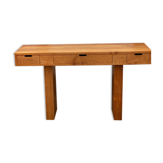 Massive Teak Desk or Dressing Table