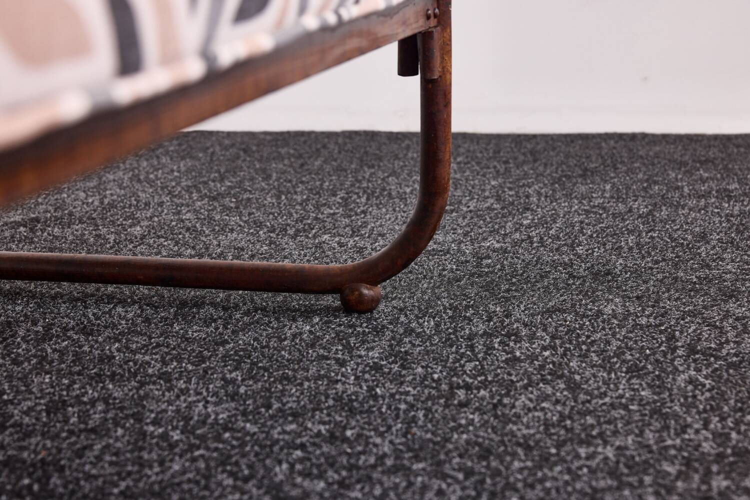 Canapé Bauhaus en acier tubulaire peint à la main par Franz Singer, années 1920 - Metz & Co