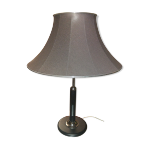 Lampe en acier laqué - noir