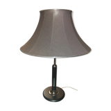 Black lacquered and chrome steel lamp, Norway, circa 1970/80