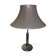 Black lacquered and chrome steel lamp, Norway, circa 1970/80