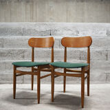 Set of two vintage chairs Gessef Consorzio Sedie Friuli, 60s