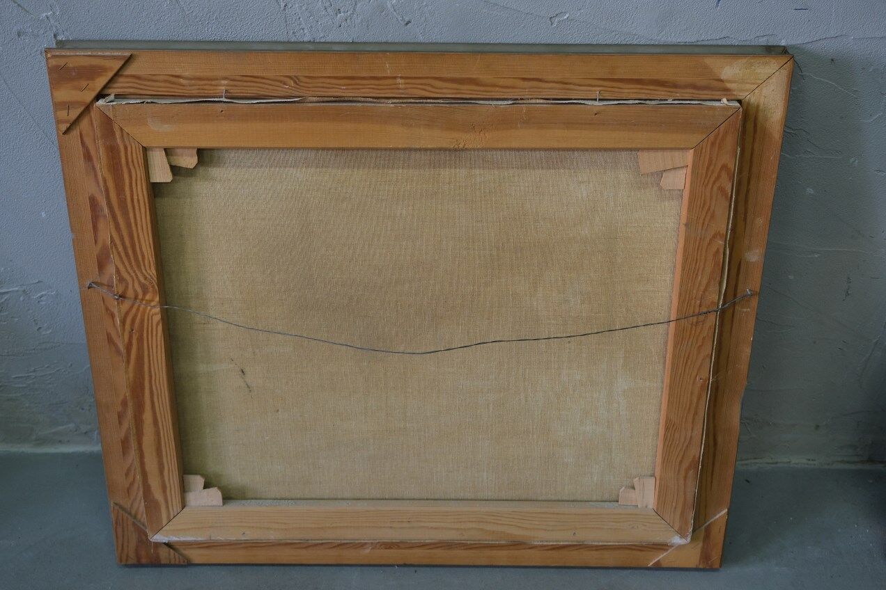 Arthur Nilsson, Swedish Modern Painting, 1955, Oil on Canvas