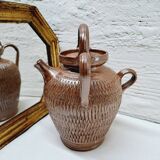 Stoneware chamotte jug