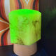 Art Deco ceiling light in uranium glass (ouraline) – Czechoslovakia – year
